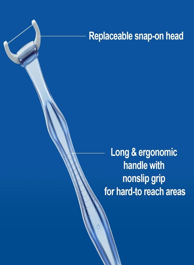 RAZOKO Dental Flosser Kit, Extra Strong Shred-Resistant Floss, 135 Degrees for Hard-to-Reach Areas, PTFE & PFAS Free, 2 Handles + 240 Refill Heads - Image 3